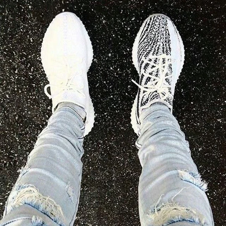 

Latest Design Quality Star Zebra Style Fashion Sneaker yeezy v2 zebra Running Putian Shoes