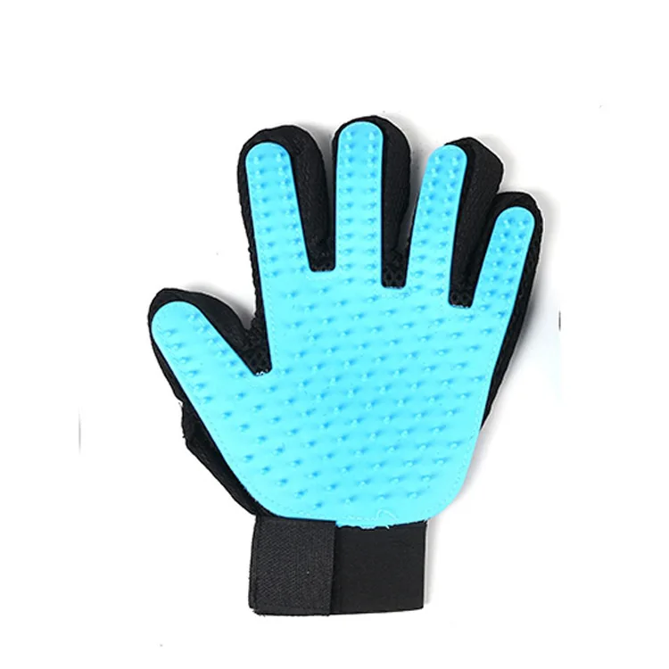 

Flea Kill Silicone Grooming Dog Gloves Pet Cleaning Brush Shower Massage Pet Glove