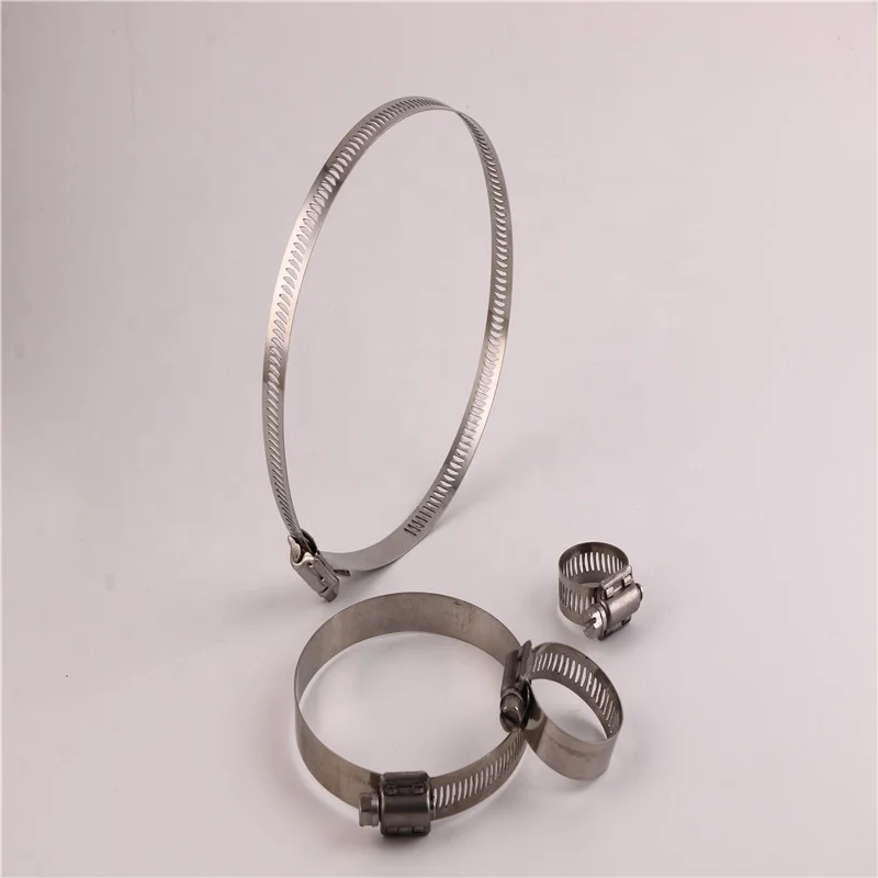 
High Torque Worm Drive single ring spring hose clamp 