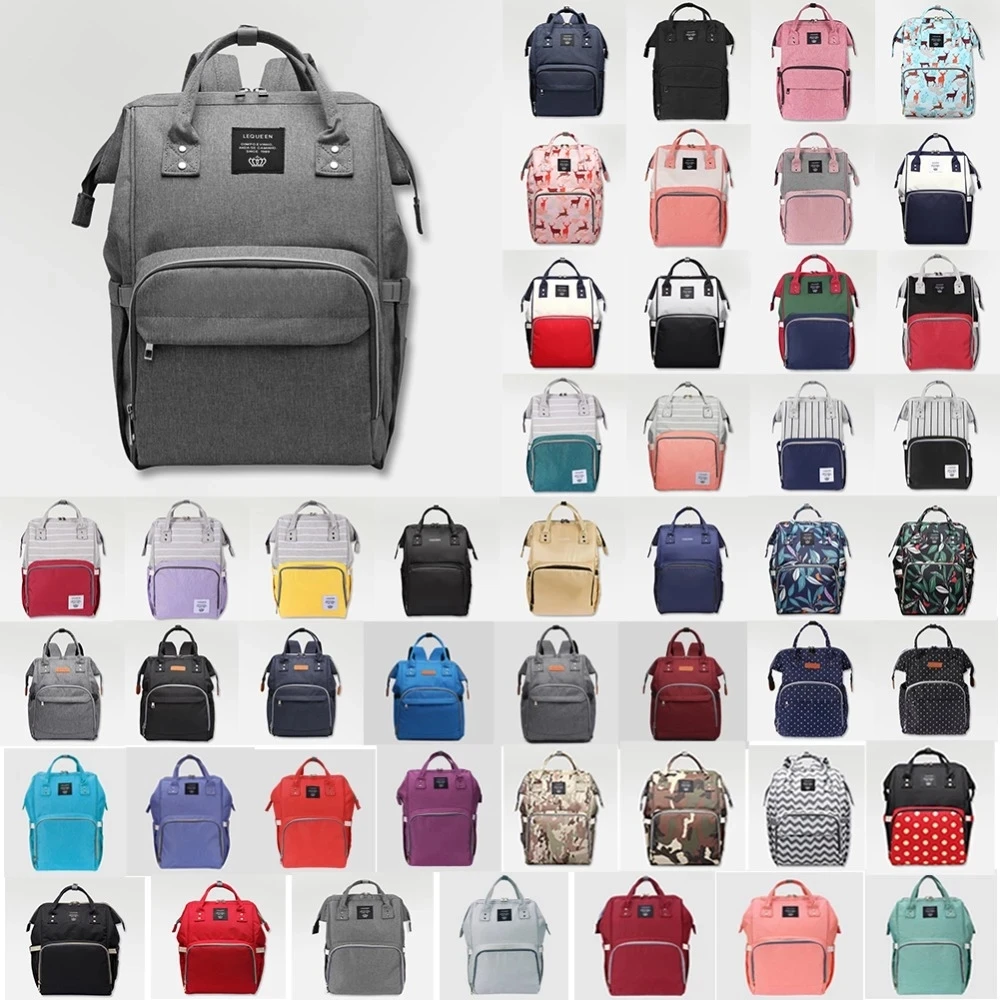 

2021 Waterproof Mommy Nappy Diaper Top Quality Mommy Backpack Bag Nappy Changing Bag For Travel Baby Care, Customized colors