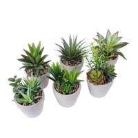 

2019 Wholesale High Quality Mini Artificial Picks Succulent Plants for Arrangement