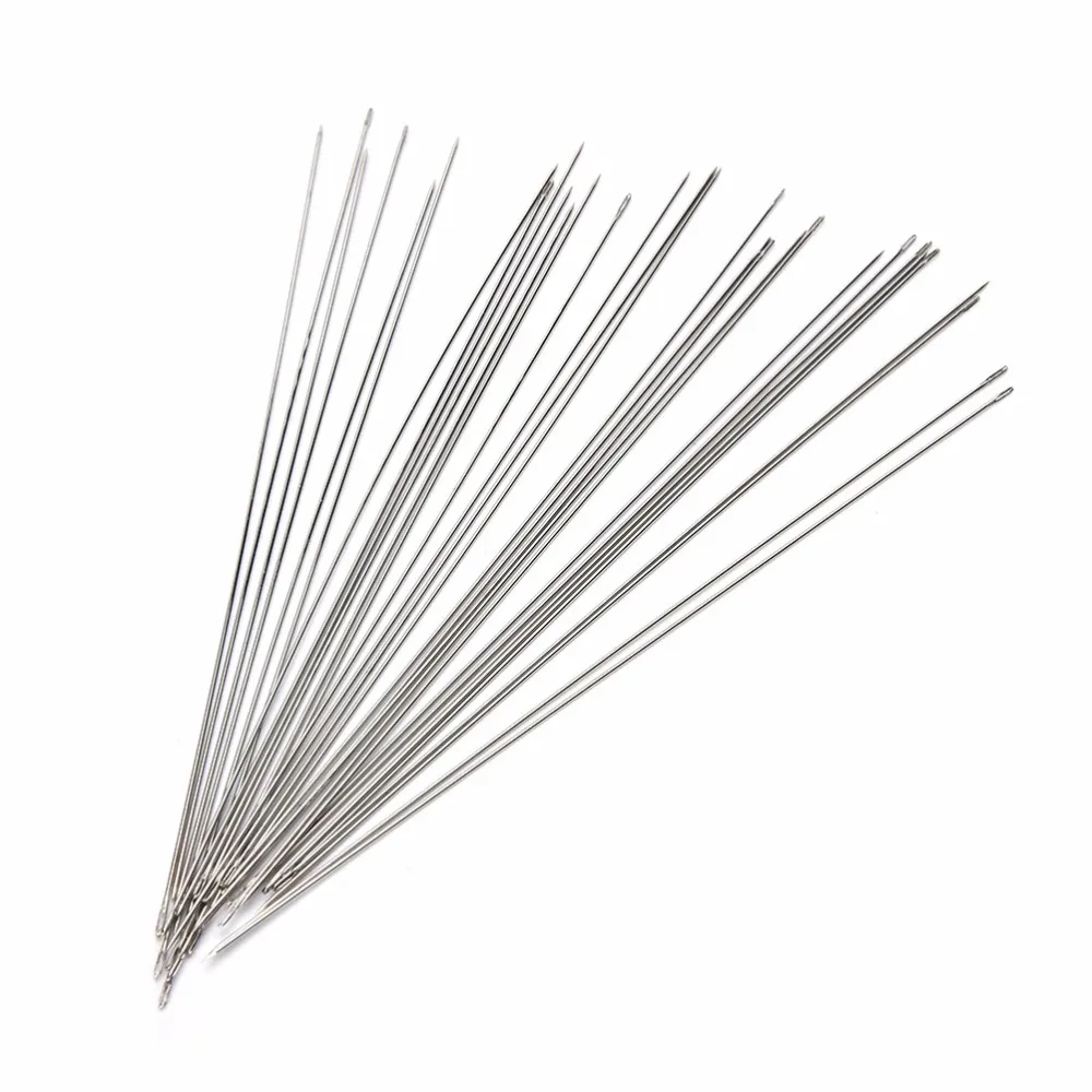 

30pcs/pack Beading Needles Threading Cord Fine Jewelry Tools High Quality DIY Craft Making Accessories 0.6*120mm