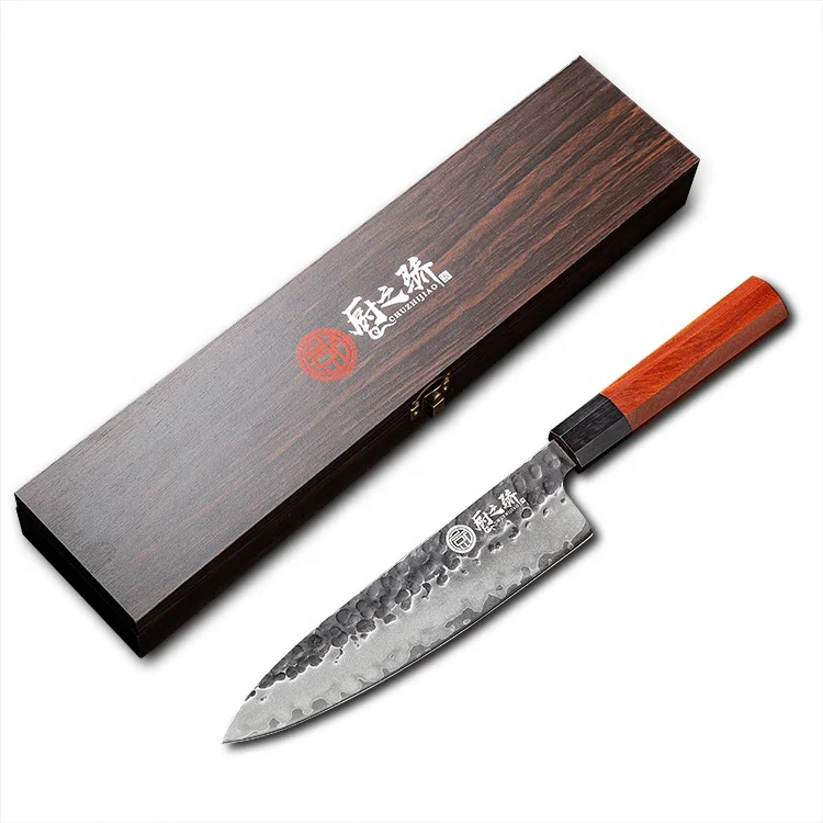 
Factory Direct Sale Eco-friendly Pure Manual Forging Stainless Steel Kitchen Knife Set 