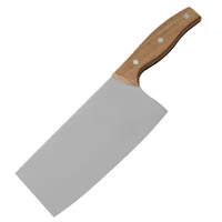 

Factory Stainless Steel 7 inch Chinese Kitchen Knife Meat Cutting Vegetable Cooking Chef Cleaver Chinese Knife