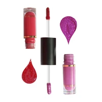 

Lip Makeup kit Waterproof DIY Matte Liquid Lipstick Double Lip Gloss lower MOQ