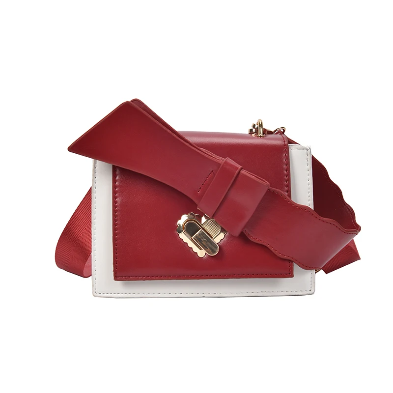 

New style hot sale fashion leisure women PU leather shoulder cross body handbag bag, Black,pink,red.