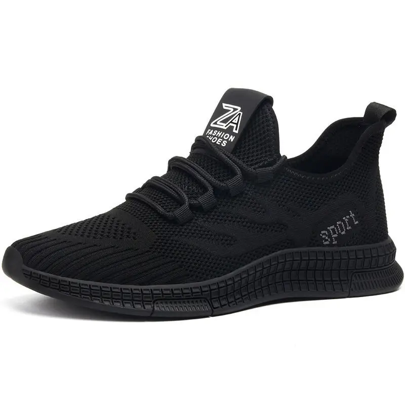 

asia men outdoor hight quality casual black sports shoes in china, 2 colors