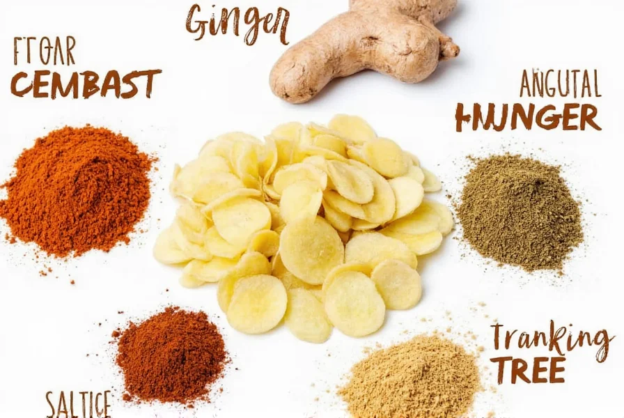 Turmeric Cinnamon Nutmeg Substitutes for Ginger