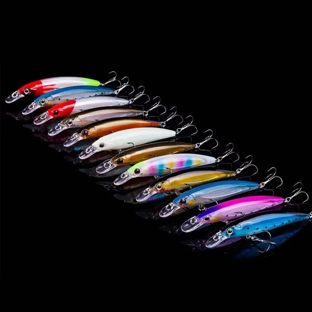 

Fulljion halco lure Minnow Wobblers Crankbait Artificial Hard Lures 14g 11cm Luminous Fishing Lure Plastic Pesca Baits