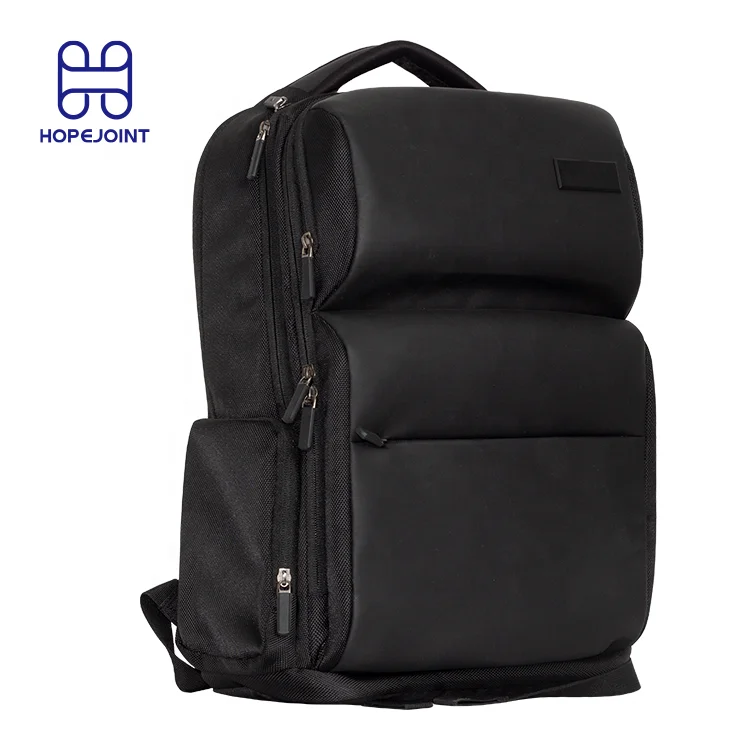

New Design Minimalist Business Backpack Laptop Waterproof Rucksack Travel And Office Bag Fancy Bags Heavy Back Officebag, Black