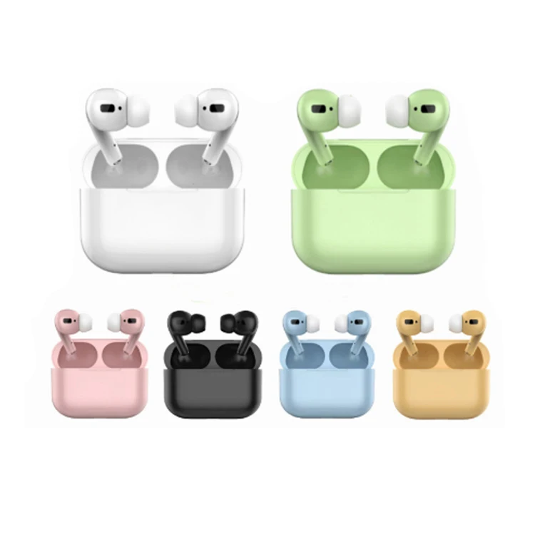 

Dropshipping Macaron Pro 3 AP3 TWS Wireless Earphone Earbuds Air Pro 3 Air3 Airbuds Pods Inpods 13 Pro, White