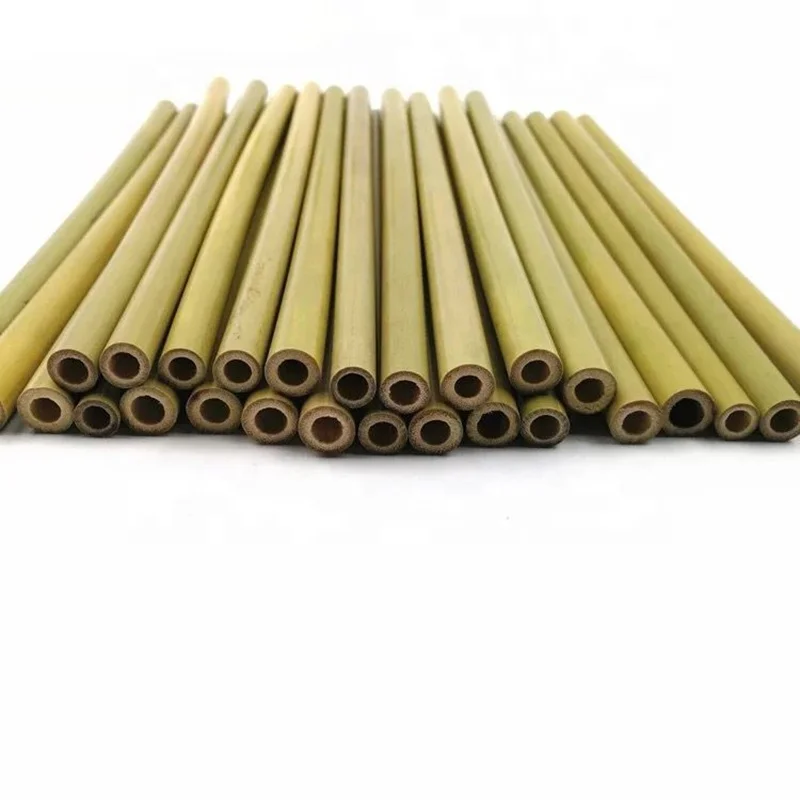 

Wholesale and safe custom natural bamboo drinking straws eco friendly bamboo straw