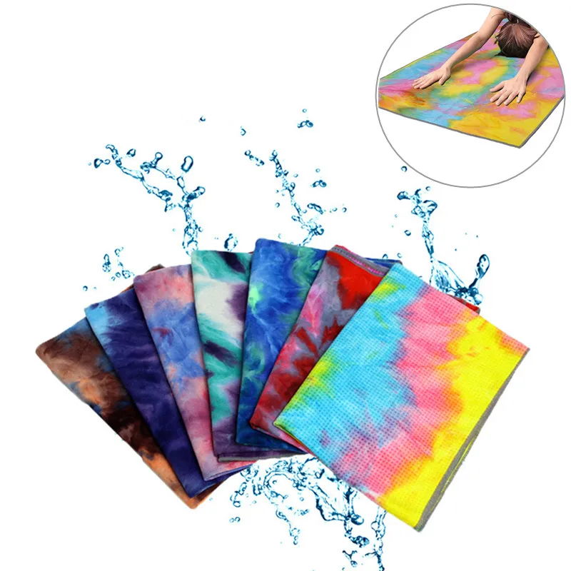 

Non Slip Cover Towel Anti Skid Microfiber Yoga Mat Towels Pilates Blankets Fitness
