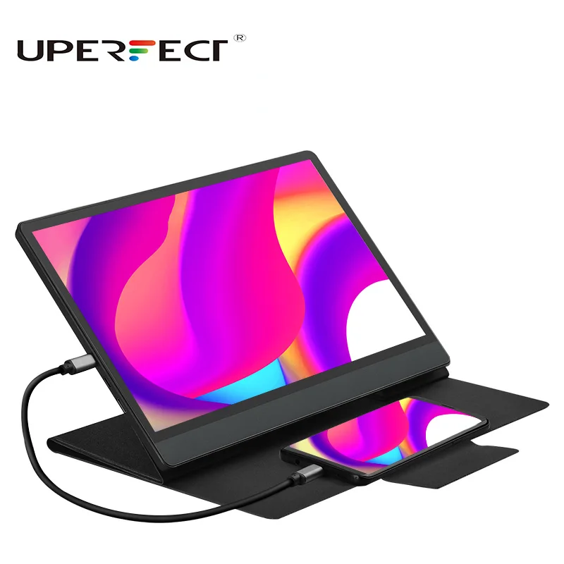 

UPERFECT Factory 13.3 Inch Monitor Touch Screen Monitor FHD Portable Monitor with for Laptop PS4 Computer