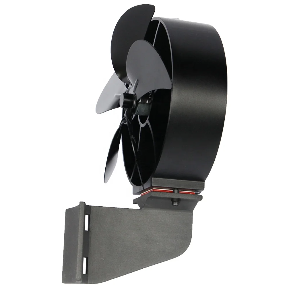 Black Anodizing High Efficiency Heat Powered Wood Burning Accessories Fan -  China Fireplace Wood Burning Fan, Heat Powered Fan