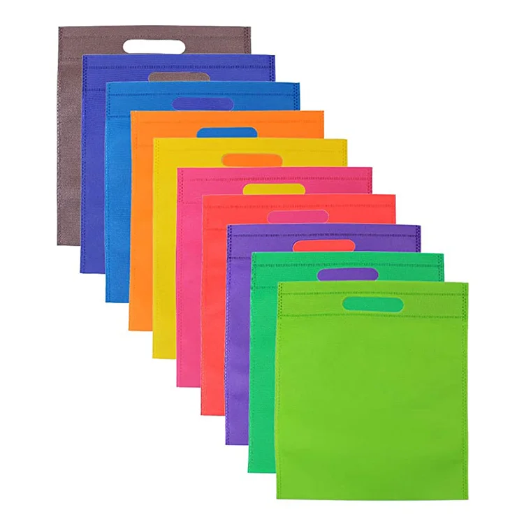

Custom Colorful Printing Customized Reusable Die D Cut Non Woven Bag, Choose