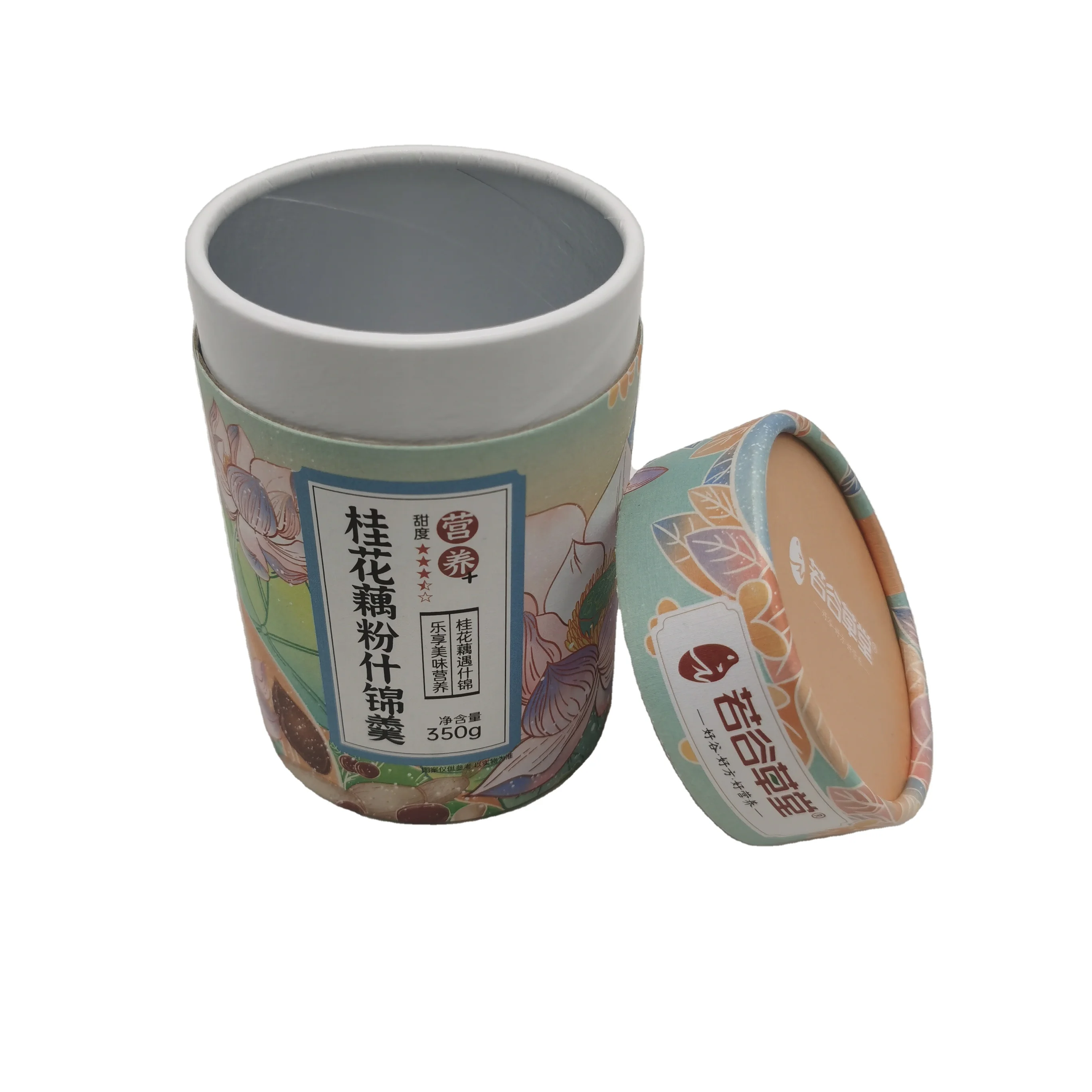 

Food Paper Tube Biodegradable 10ml 20ml 30ml Candle Cylinder Packaging Paper Tube