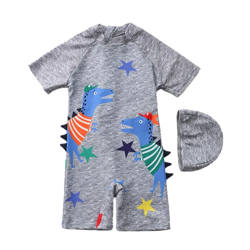

2021 New Design Boys Swim Wear One Piece 0-6T Kids Toddler Bathing Suit