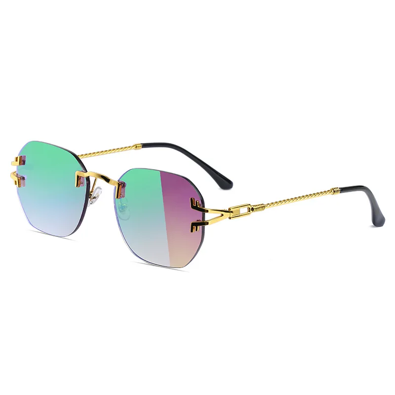 

Girls Pink Uv400 Logo Trendy Unisex Oval Luxury Small Frame Sunglasses Wholsale, Colors