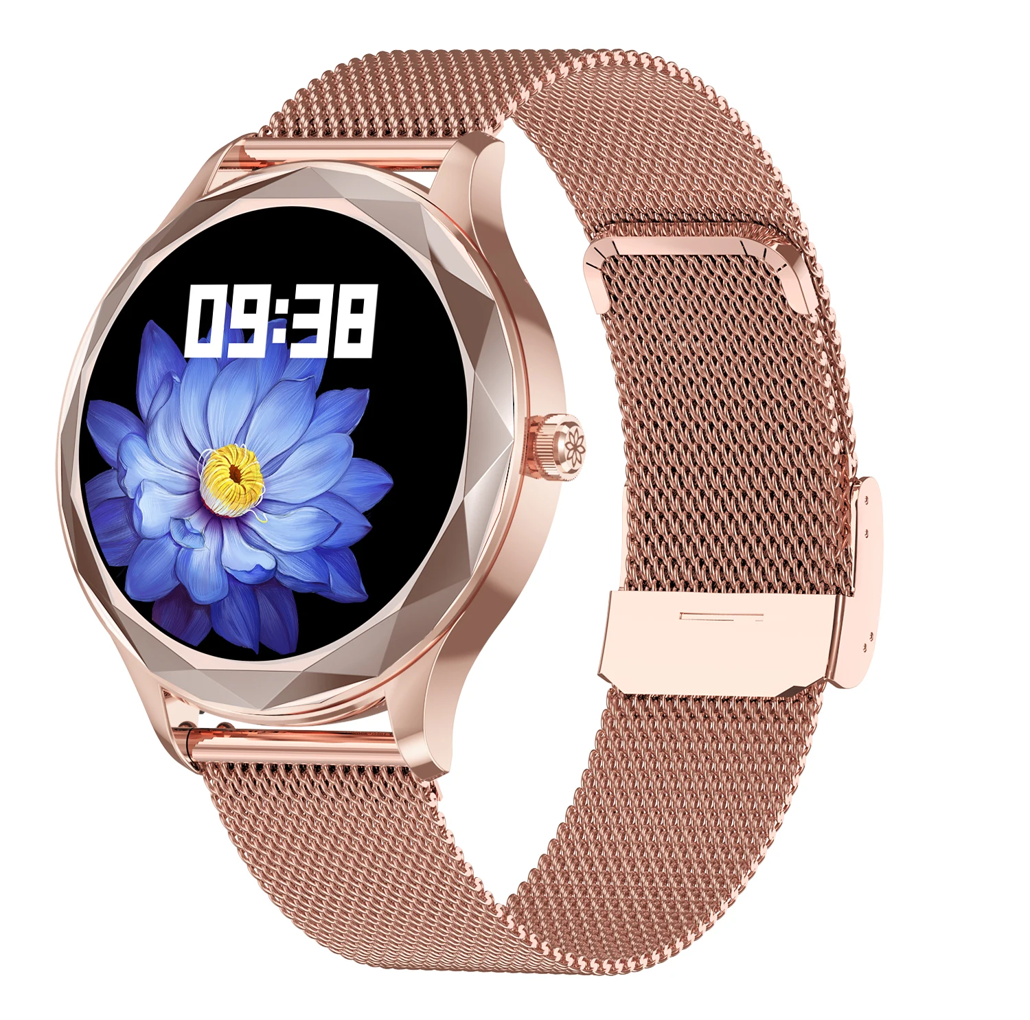

Fashion Diamond Watch DT86 smart Watches Stainless Steel Lady Girls Wristwatches Heart Rate Women Smart bracelet
