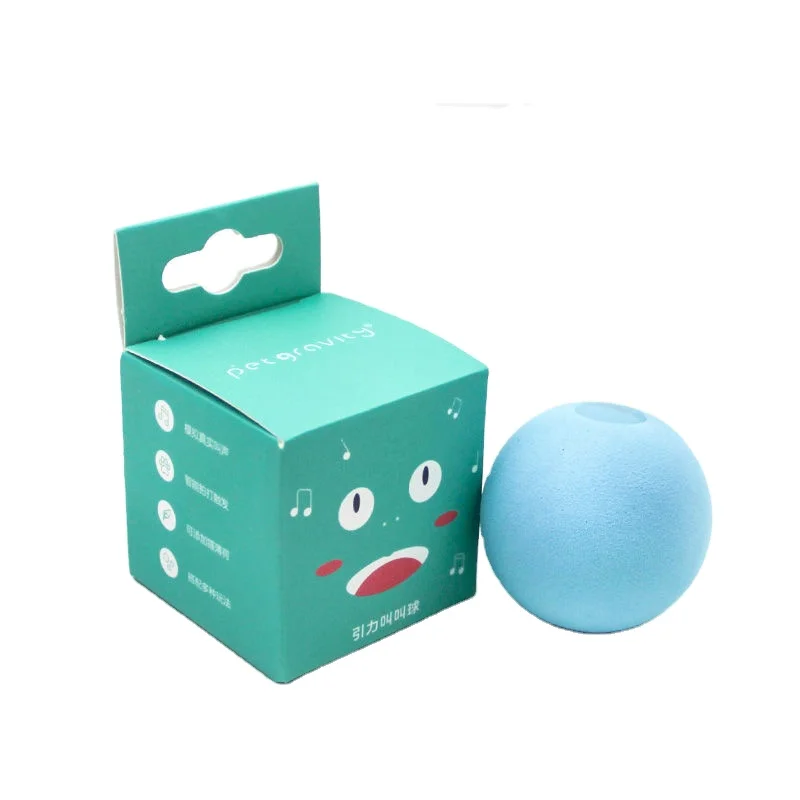 

Customized Cheap Educational Toys Play Automatic Electronic Cat Toy Ball Magic Self Rotating Ball