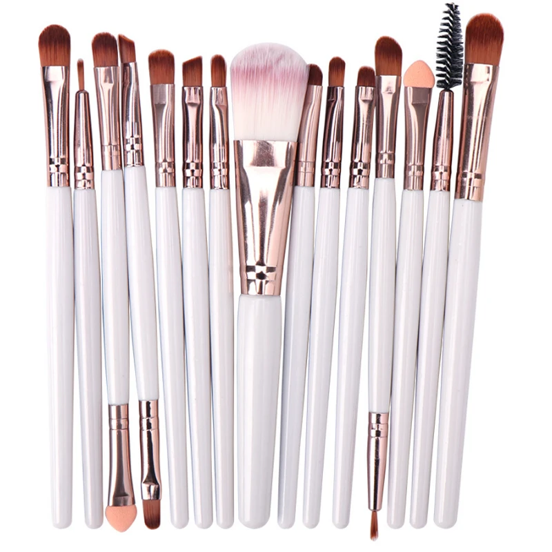 

20 high-quality vegan cruelty-free makeup brushes Private brand custom LOGO pink foundation makeup brush set