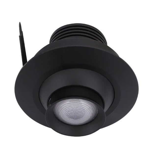 LED Light Source and Aluminum Lamp Body Material SMD Dimmable COB 7W Adjustable LED Downlight