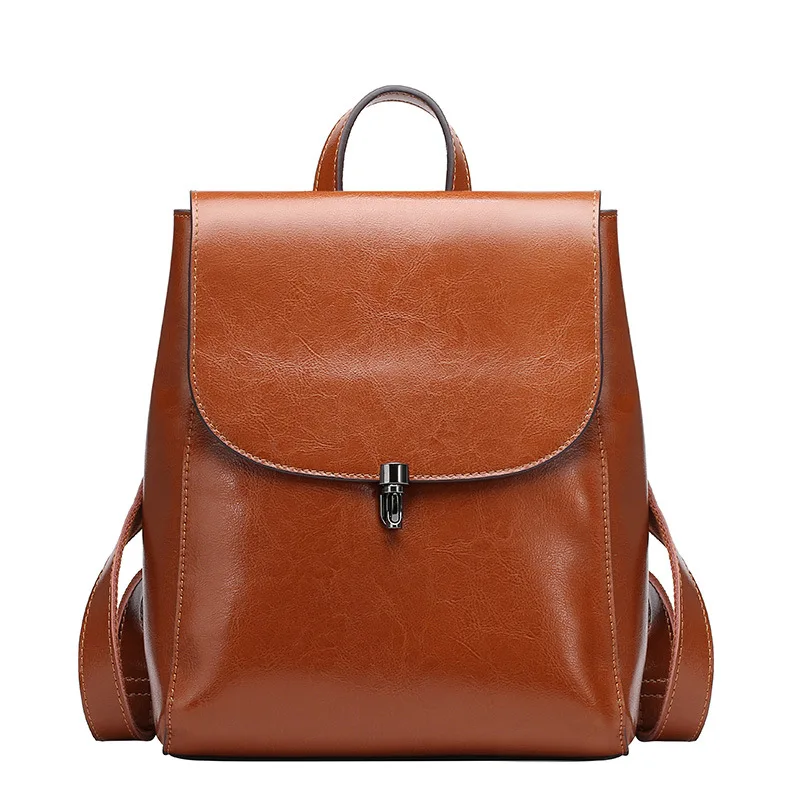 

TS4025 2020 new products wholesale backpack fashion ladies bag custom backpack girls genuine leather backpack bags for women