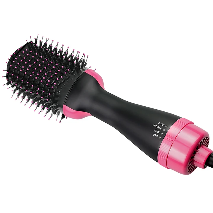 

Hair Blow Dryer Hot Air Brush Electric Professional Negative Ions Hair Salon Volumizer Straightener Curler Styling Comb