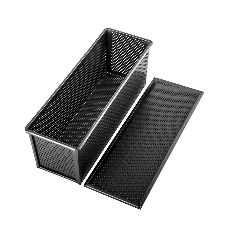 Factory Custom Non Stick Corrugated Perforated Aluminum Bread Pan Bread