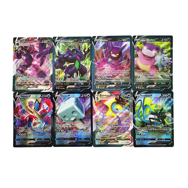 

For Pokemon TCG Trading Card Game V Vmax Cards 60pcs Hot Selling