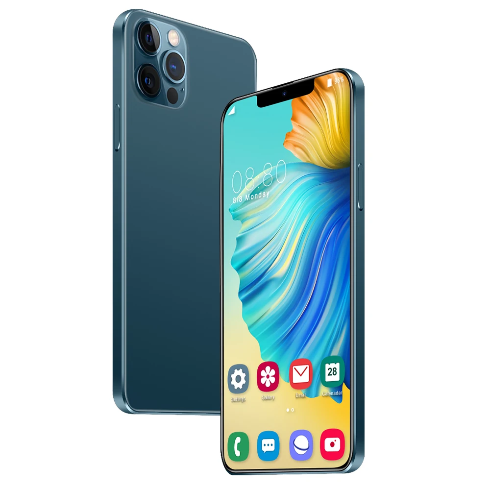 

Best selling fingerprint unlock phone 6.7 inch smartphone rear camera mobile phone