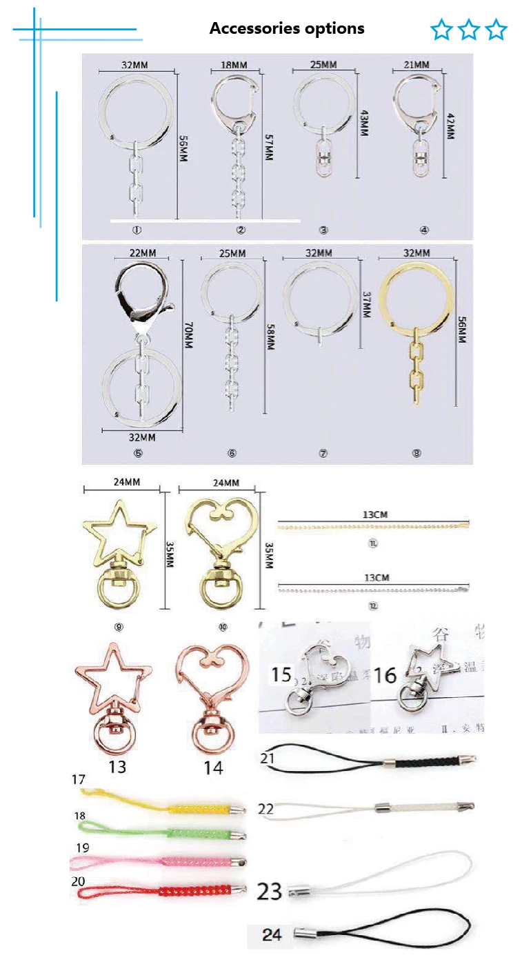 keychain custom logo or  Anime Charm Keychain cartoon metal keychain/stainless steel key chain