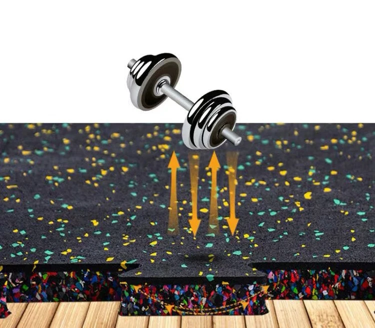 
interlock visible gym rubber floor movable interlocking rubber mat tiles 