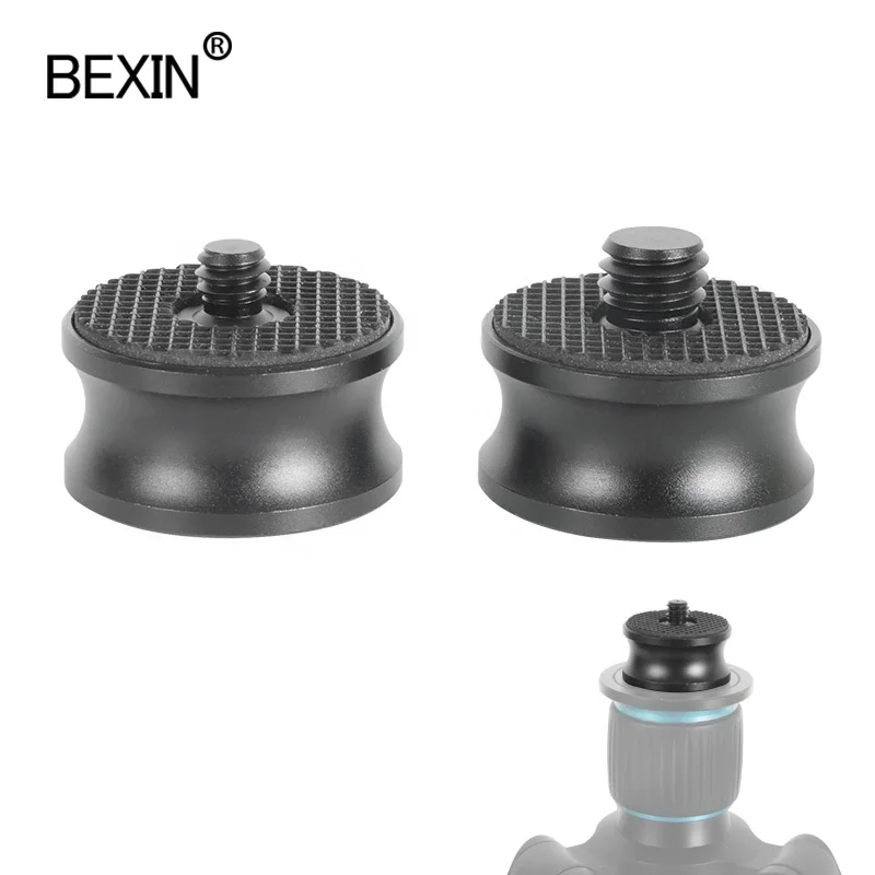 

1/4" to Male 3/8" thread screw adapter professional photography tripod ball head 3/8 "1/4" adapter screw for DSLR camera tripod