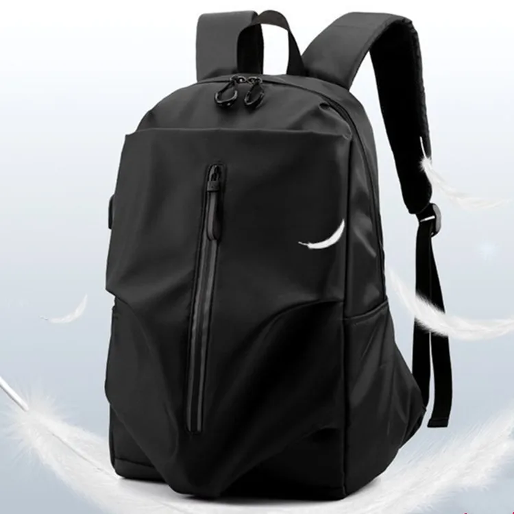 

Portable Black Travel Backpack Men 15" Laptop multifunction Outdoor School Bag, Any color in pantone is ok