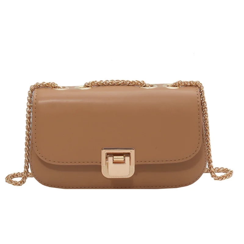 

Creative design armpit bag 2021 new tide texture personality slung simple chain handbag