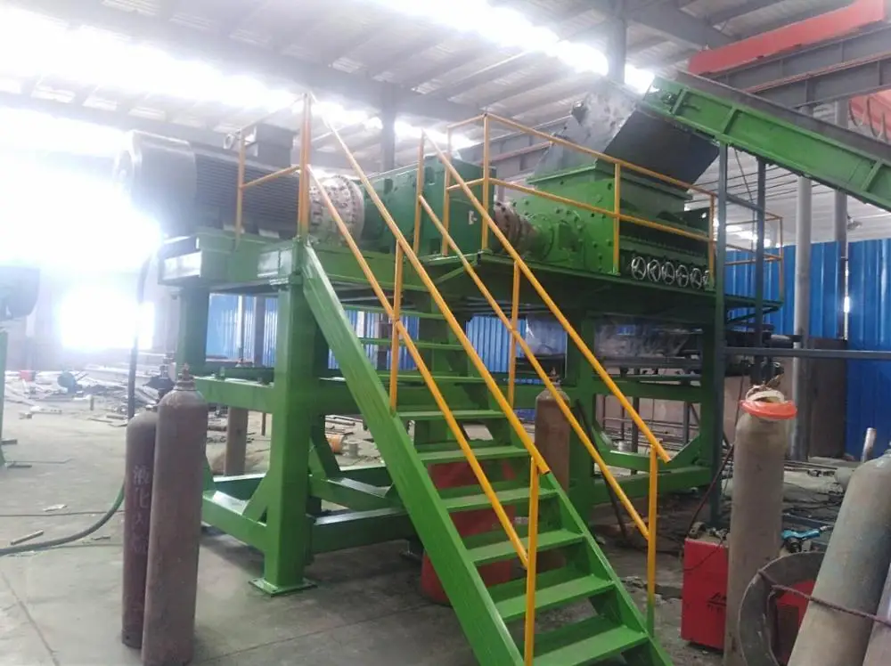 
Rasper rubber raw material cutting mulch machine 