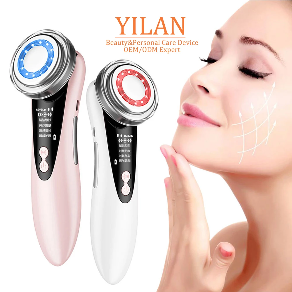 

Amazon Best Quality Home Use Factory Price Face Lifting Cheap Hot And Cold Facial Photon Skin Care Beauty Instrument