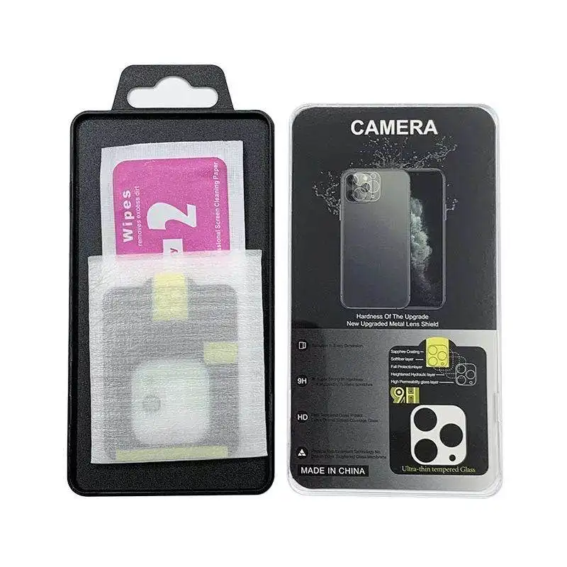 

High clear 9H 3D Explosion proof behind Camera lens tempered glass screen protector for iphone 11, 4 colors