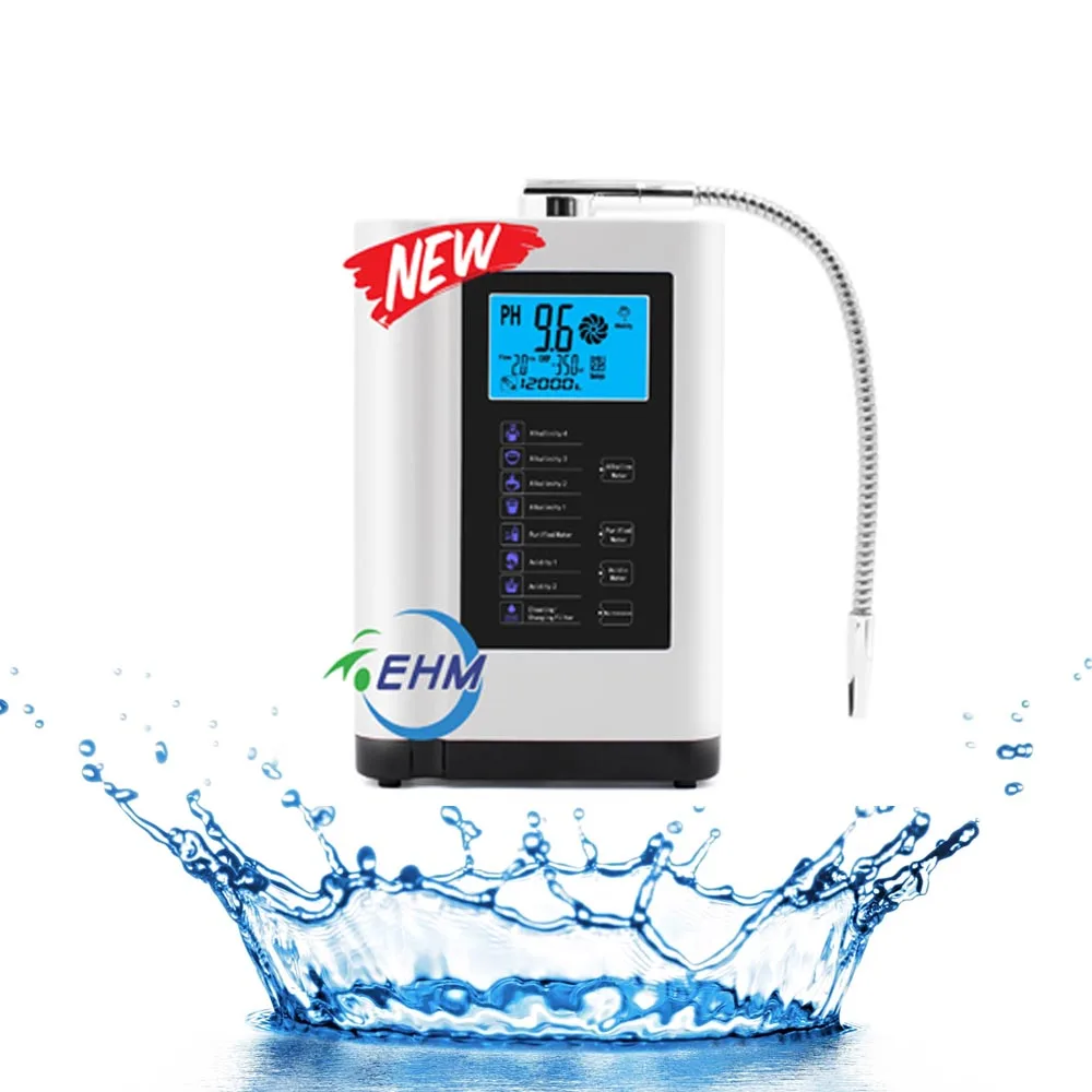 

Kangen Electric Alkaline Water Ionizer Machine EHM-729 Household Use Produces alkaline Hydrogen-Rich water Ionized Water machine
