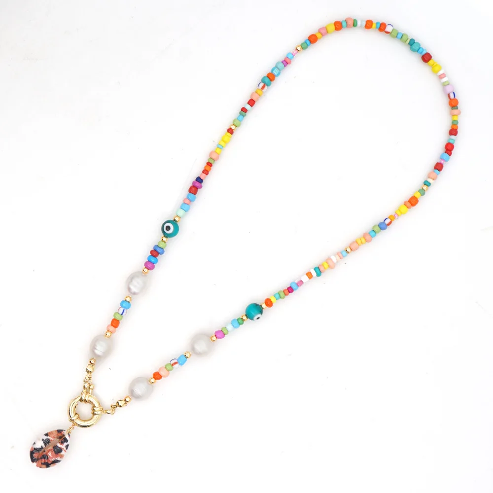 

luxury big fancy pearl necklace, Colorful