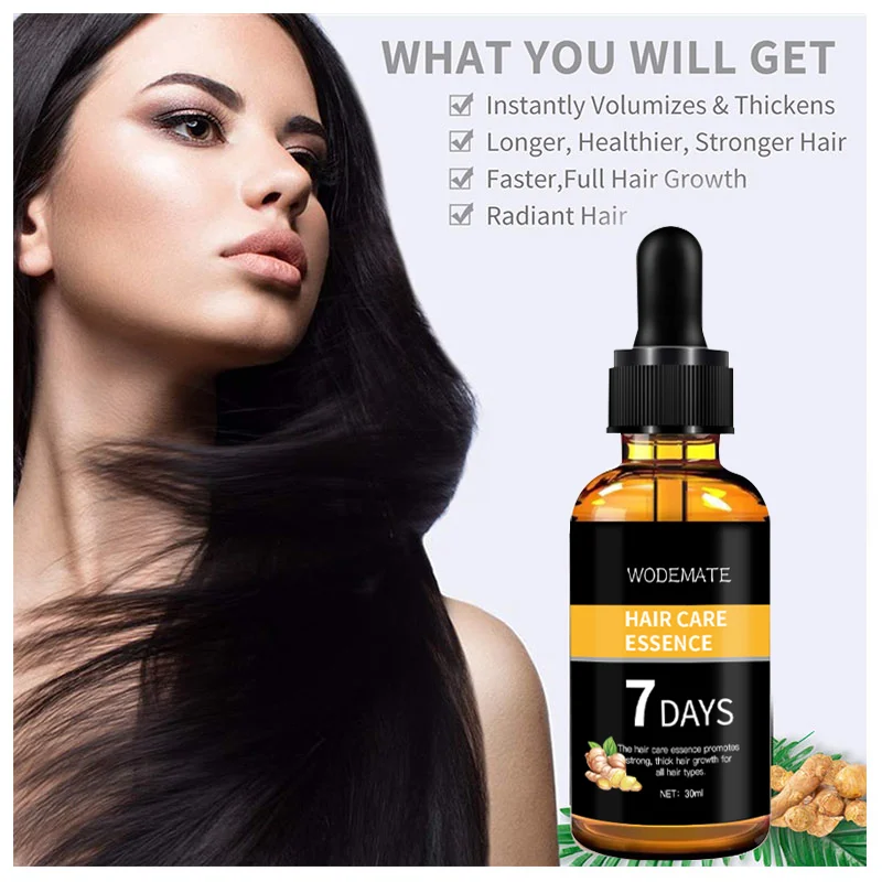 

Wholesale high quality  Hair Growth Essential Oil Loss Ginger Oil Hair Care Essence Liquid Hair Treatment