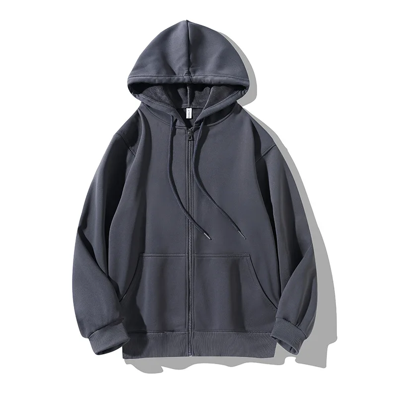 Custom Mens Sport Zipper Hoodies Embroidered or Printed Logo Blank Cotton Zip up in Black and Red Hoodies for Unisex