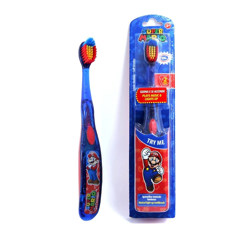 

Musical Children Electric Toothbrush Timer Control Clean Teeth Customed Factory Directly Sale, Blue&red&pink