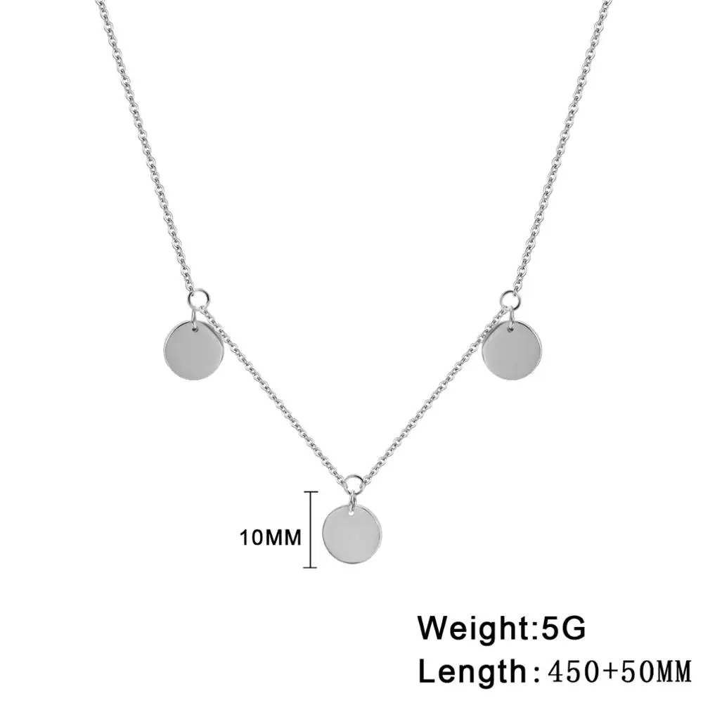 
Verena Elegant Wholesale Fashion Jewelry Accessories Women Stainless Steel Necklace 