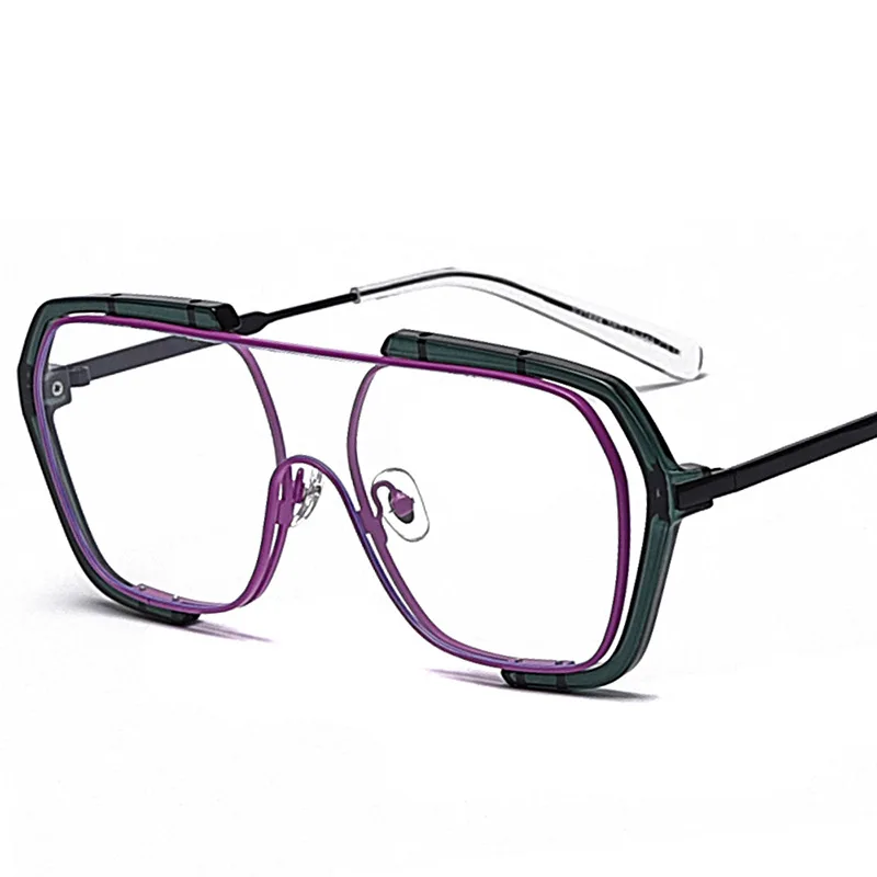 

Fashion Men Women Brand Designer Big Frame Oversize Round Shape Sun glasses