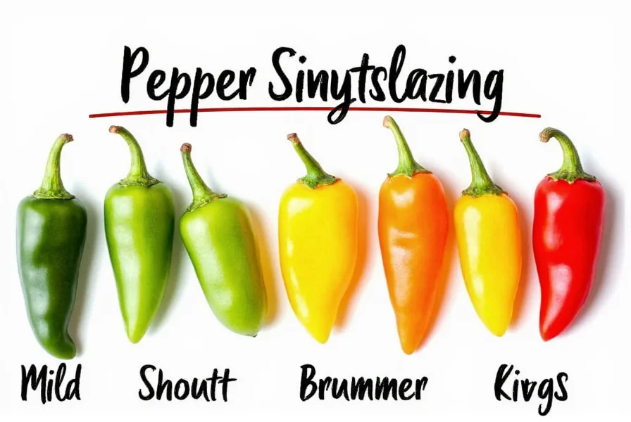 Scoville Scale Diagram