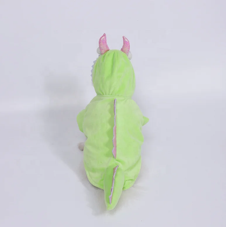 

New Halloween Pet Clothes Funny Personality Pet Clothes Autumn Winter Cute Pet Clothes, Green