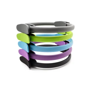 High Quality Gym Colorful Yoga Pilates Ring Resistance Circle Pilates Ring 2